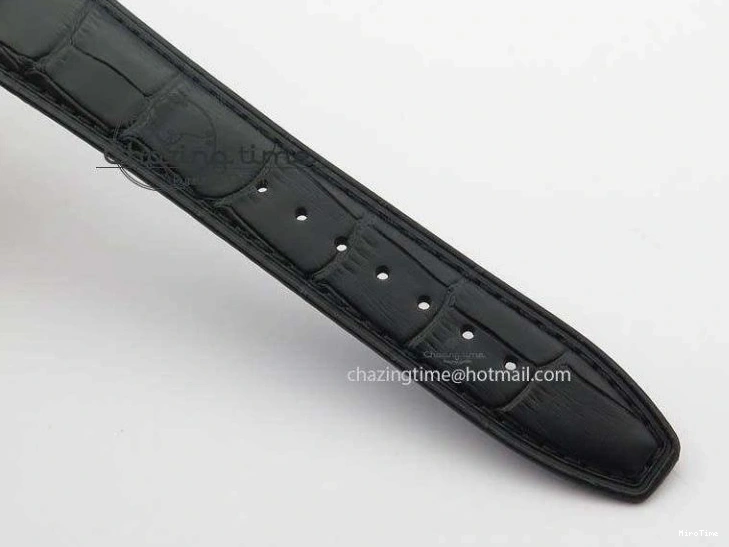 MIROTIME 0424 Effortless Portuguese IW544404 SS White Dial On Black Leather Strap A 7257